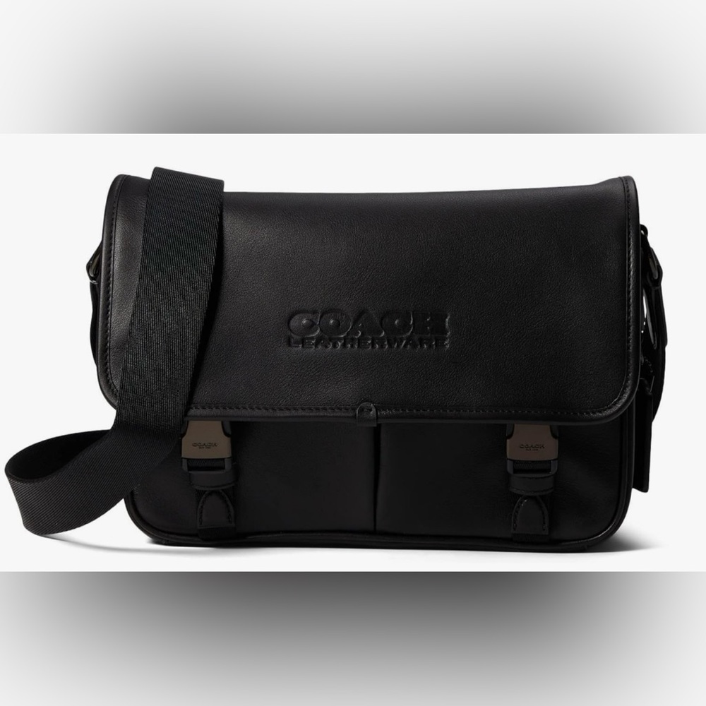 COACH LEAGUE MESSENGER BAG/BLACK